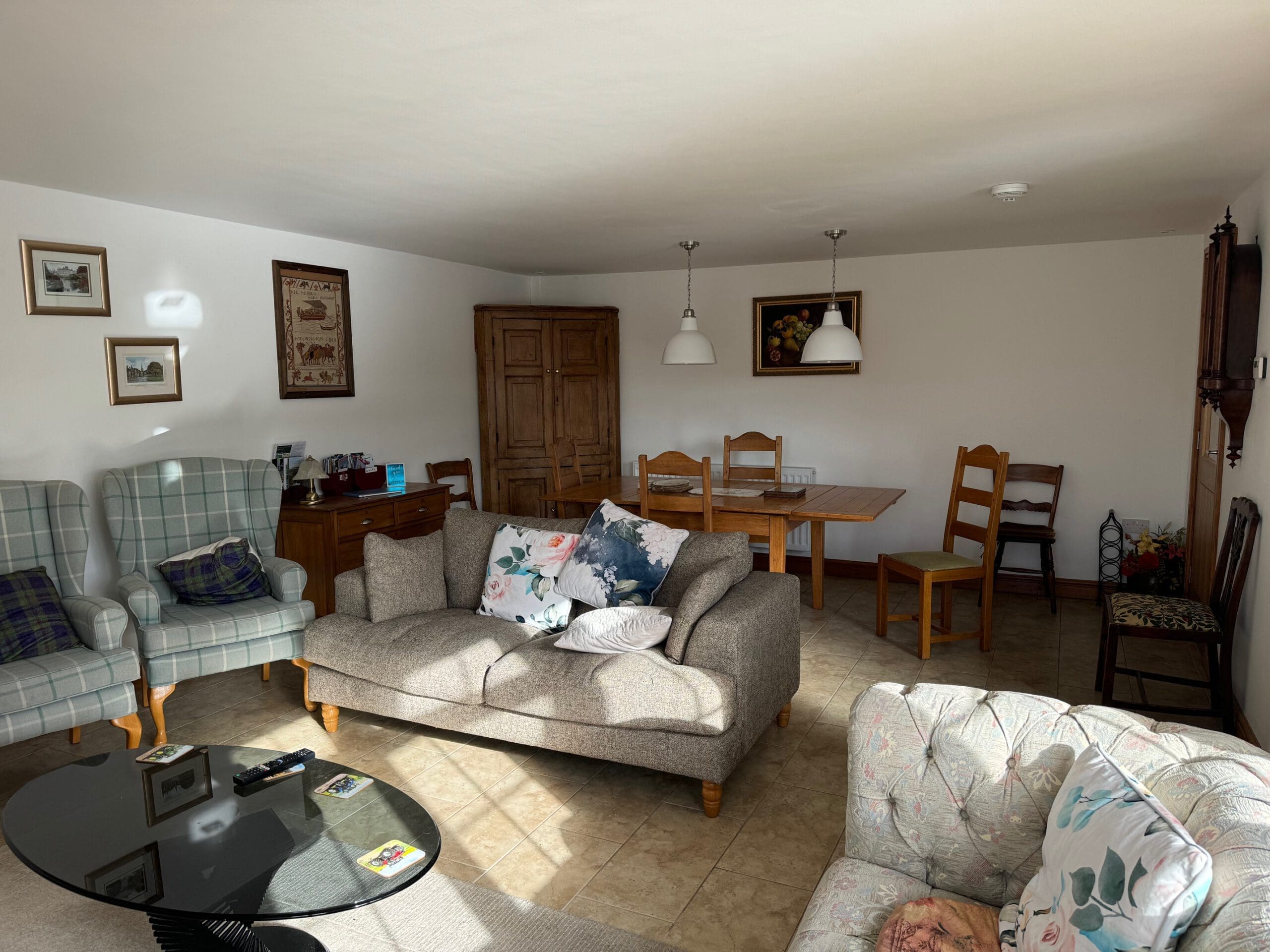 Moss Hall Barn living room